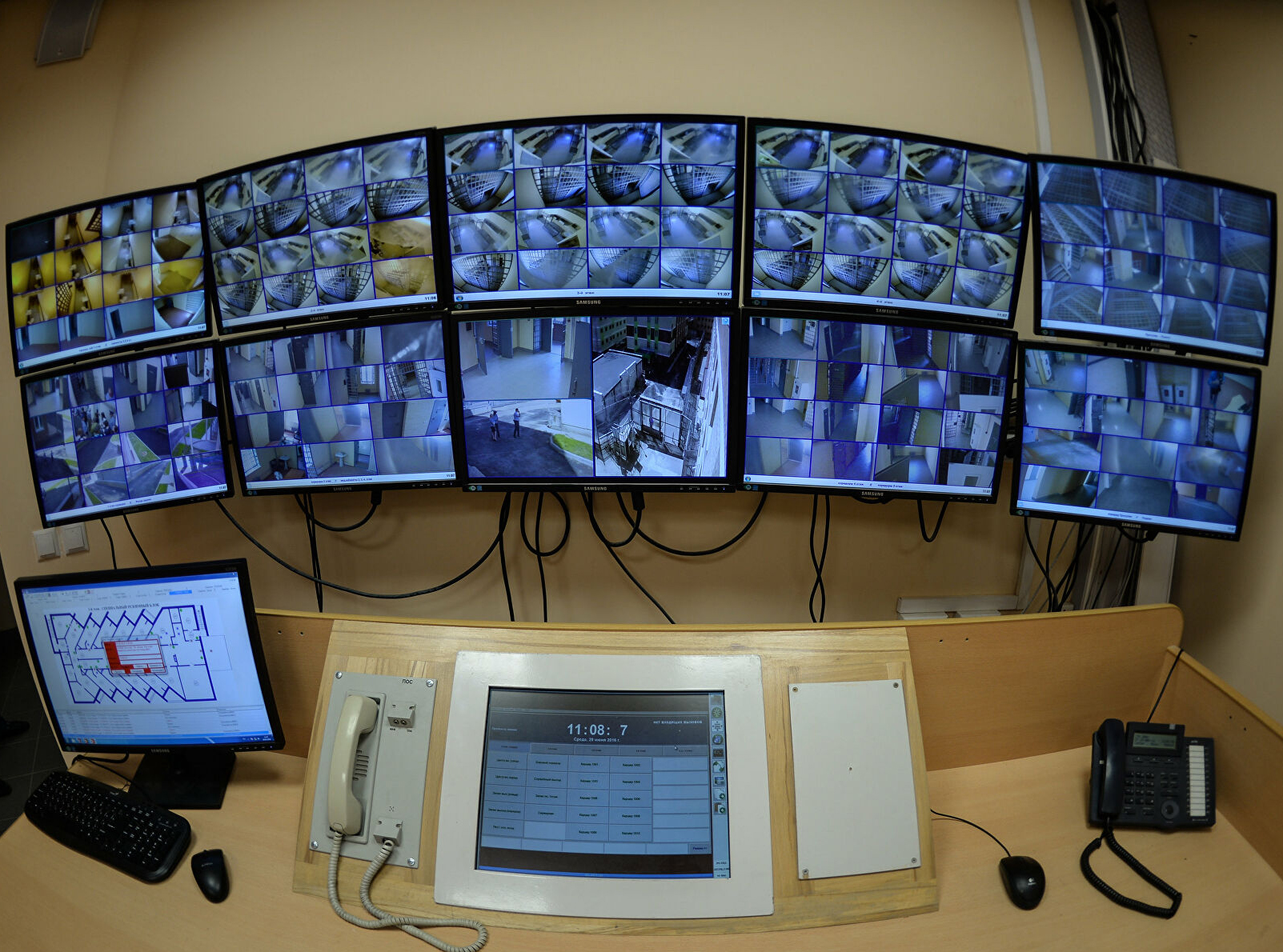 Телевизионные системы видеоконтроля и видеонаблюдение