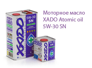 Моторное масло XADO Atomic oil 5W-30 SN