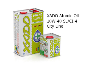 XADO Atomic Oil 10W-40 SL/CI-4 City Line