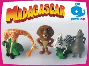 Герои м/ф "Madagascar"