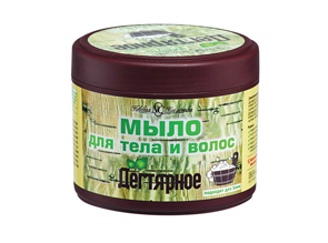 Дегтярное жидкое мыло для ухода за волосами и кожей по доступной цене в Белгороде