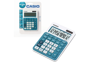 Калькулятор CASIO настольный MS-20NC-BU-S