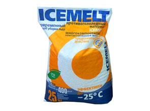 Готовимся к зиме! Противогололедный материал Айсмелт (B2B) (25кг)