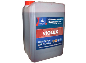 Огнебиозащитные составы для древесины Violux