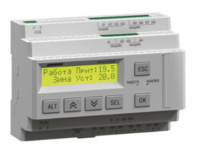 ТРМ1033 контроллер для вентиляции с нагревом и охлаждением