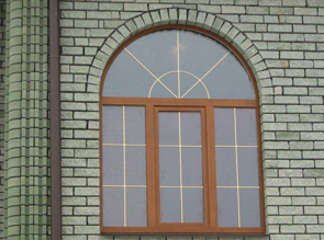 Пластиковые арочные окна Schuco в Белгороде